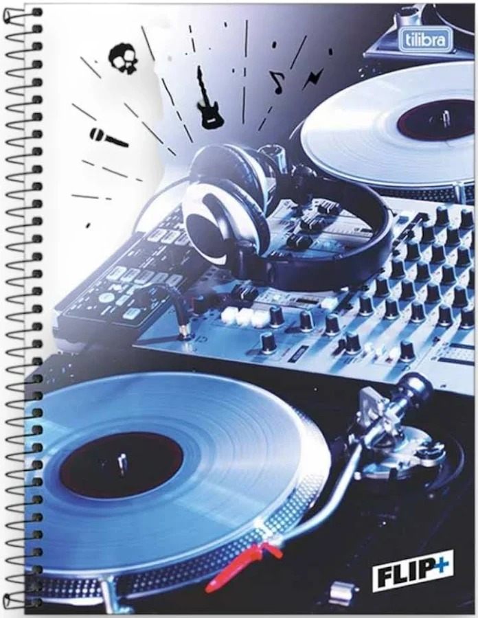CADERNO 1X1 C.D. FLIP  MASC.